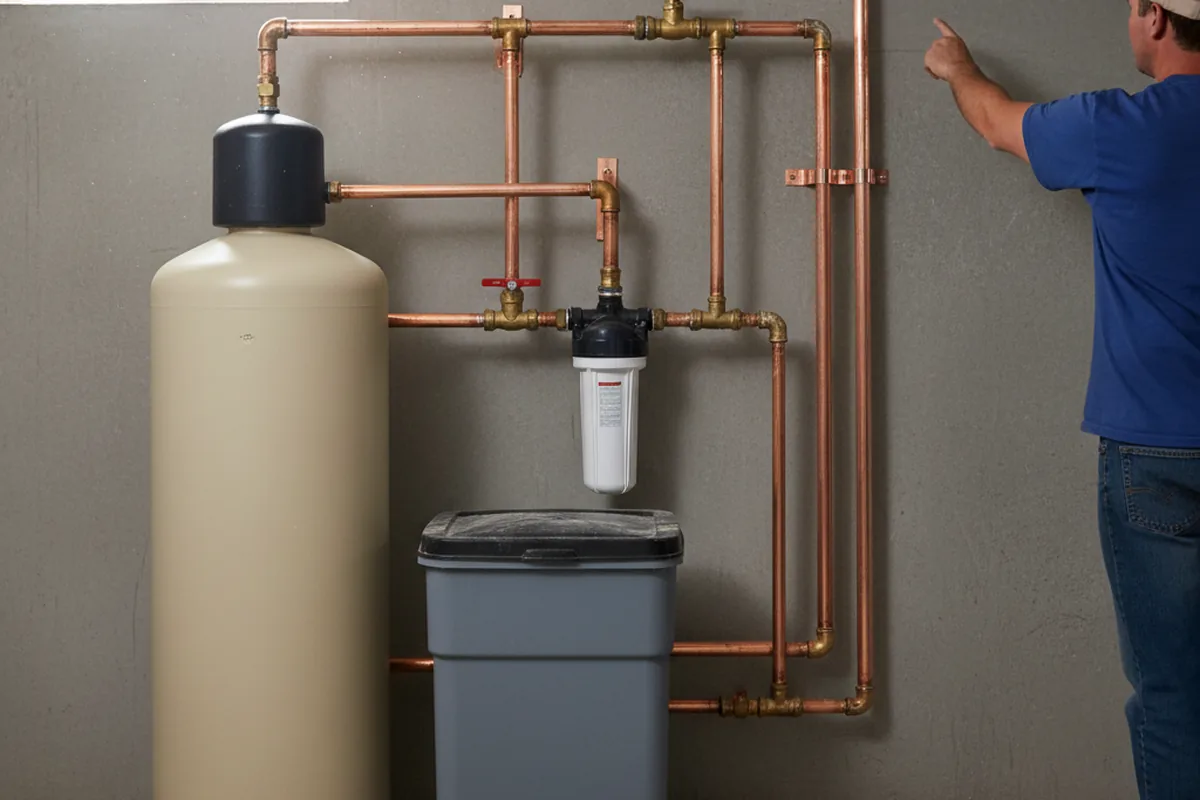 Whole-house water treatment system installed in Rileyville